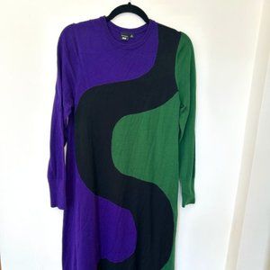 Marimekko x Uniqlo sweater dress